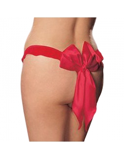 M XL-3XL Plus Size Panties With Bow