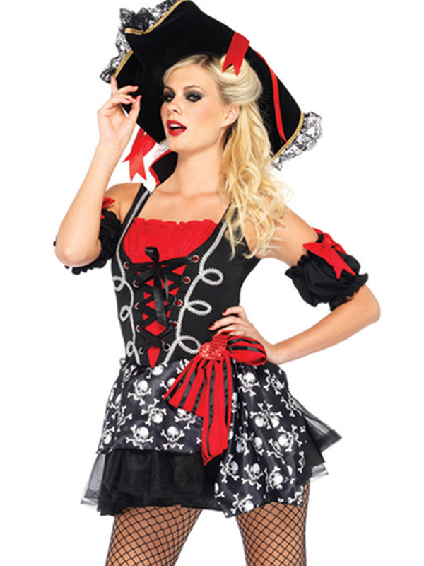 Buccaneer Babe Women Pirate Halloween Costumewonder Beauty Lingerie Dress Fashion Store 0886