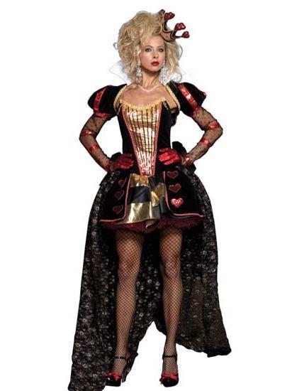 Luxury Wonderland Queen Dress Halloween Costumes _Wonder Beauty ...
