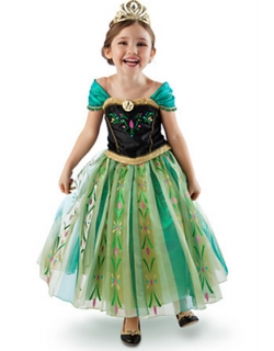 Children Anna Costume Sale by one lot with Five Sizes