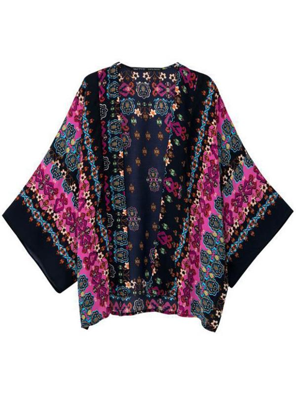 Women Bohemia Hawaiian Kimono Cardigan_Wonder Beauty lingerie dress ...