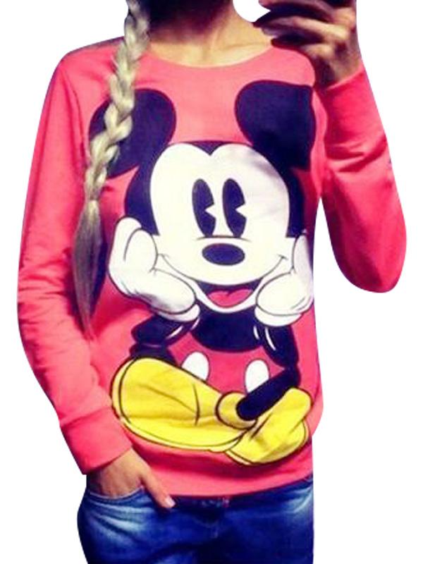 Fashion Women Long Sleeve Tops