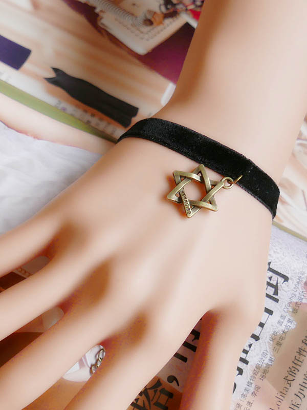 Fashion Black Geometrical Bracelet