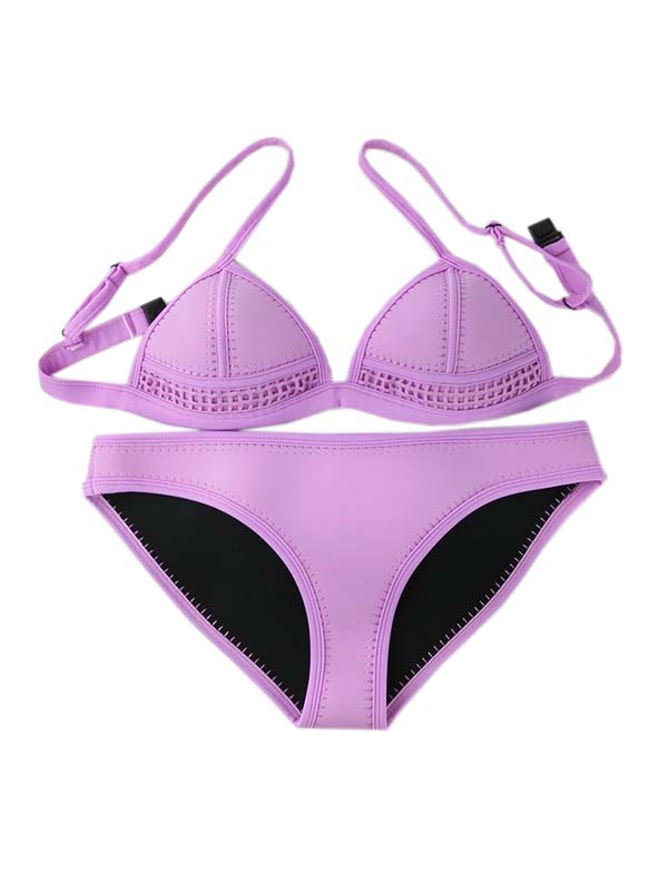 Light Purple Sexy Bikini Set