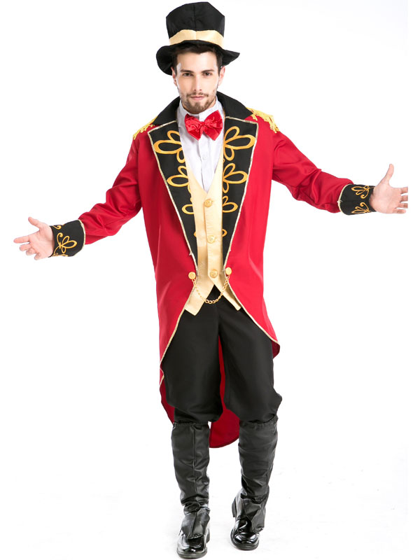 Magician Stage Wear Men Costume