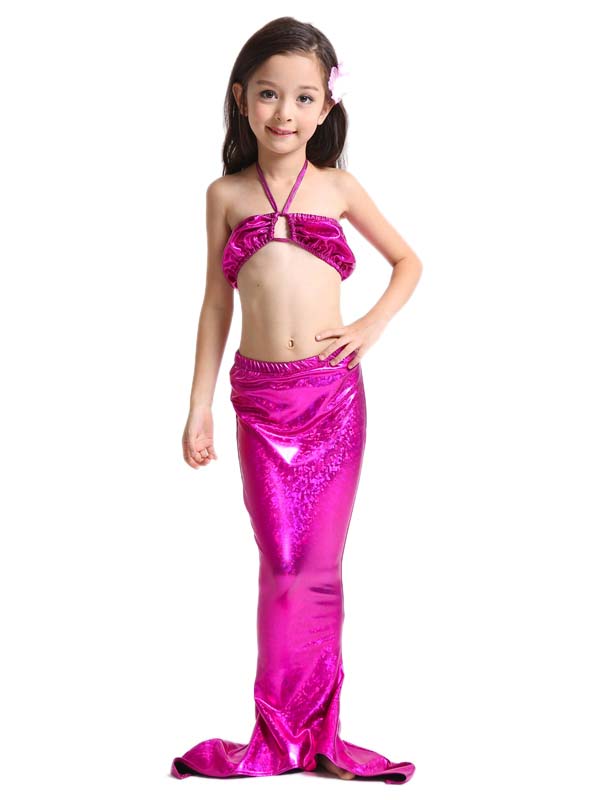 Rose Mermaid Kids Beauty Swimwear