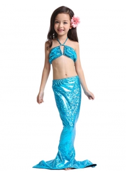 Blue Mermaid Kids Beauty Swimwear