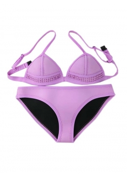 Light Purple Sexy Bikini Set