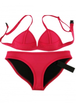 Red Sexy Women Bikini Set