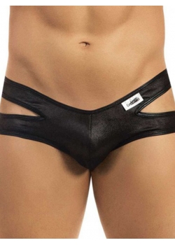 Sexy Black Vinyl Men Underwear