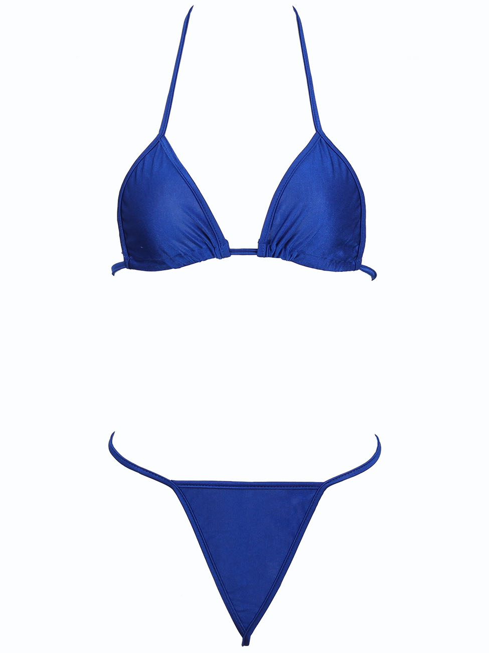 Blue Bikini Lingerie Set 