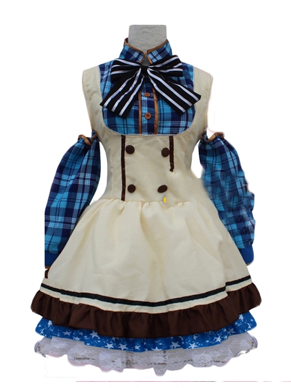 French Maid Cosplay Costume Dress