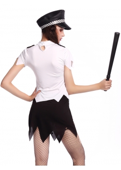 Policewomen Cosplay Halloween Costume