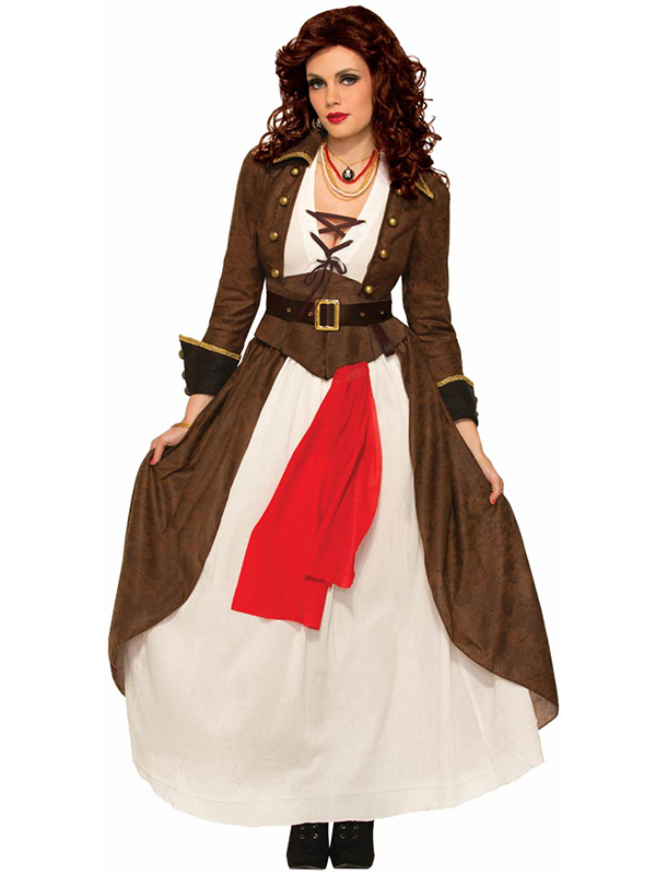 Halloween Pirate Lady Matey Womens Costume