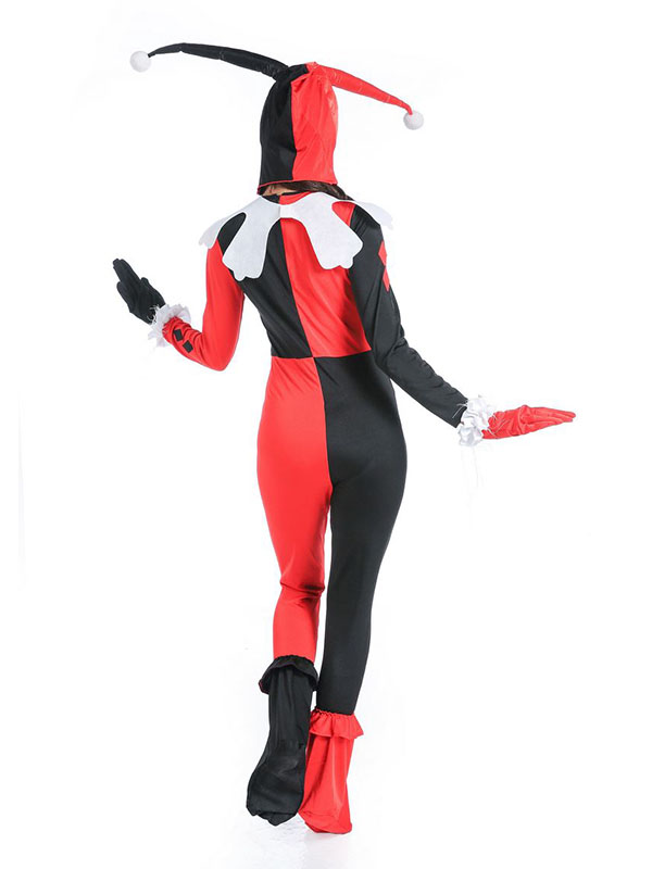Sexy Clown Costume Red