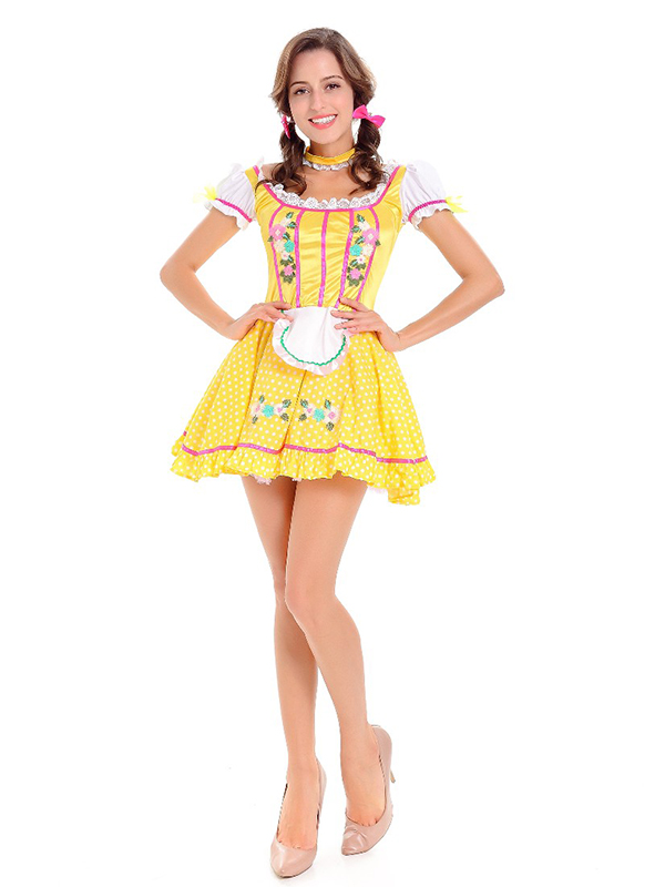 Sumptuous Beer Girl Oktoberfest Costume