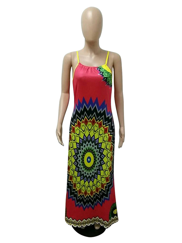 Cheap Woman Dashiki African Print Dress