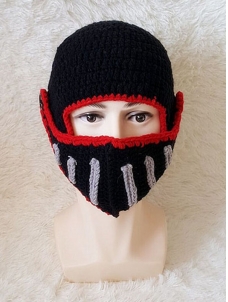 Black  Infant Handmade casual Knitted Hat
