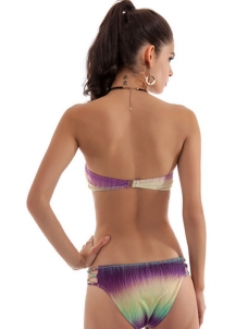 Purple S-L Sexy Women Bikini Set