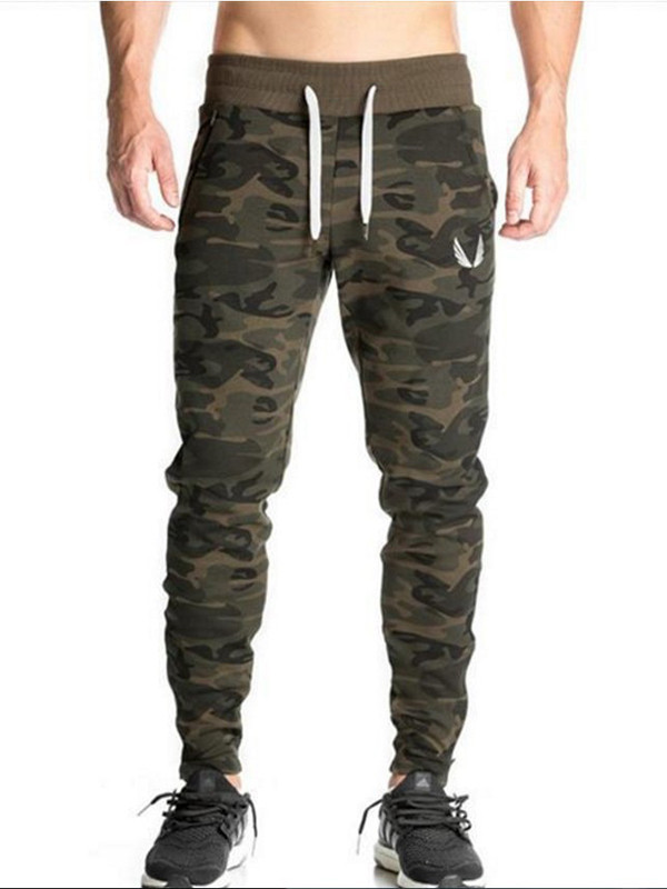 Fashion Men Camouflage Casual Pants