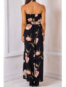 Sexy Spandex Floral Regular Jumpsuits