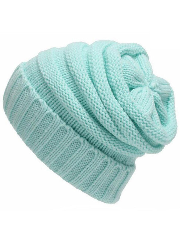 Fashion Warm Cable Knit Thick Slouch Hats