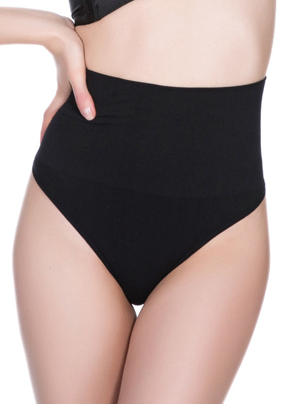 Black S-3XL Soft Slimming Seamless Underwear