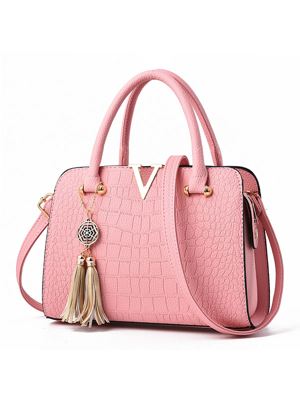 Pink Ladies Fashion Hand Bags 