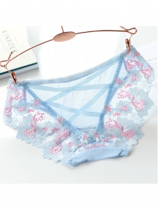 3 Colors One Size Floral Seamless Underwear
