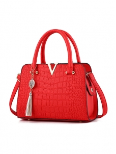 Red Ladies Fashion Hand Bags 
