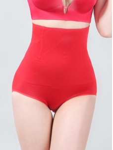 Red M-2XL High Waist Seamless Underwear