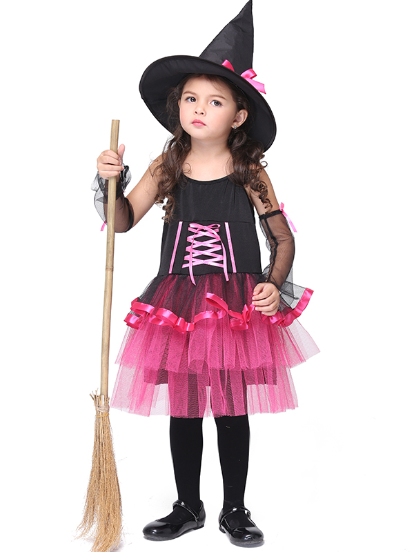 Halloween Kids Witch Cosplay Costume