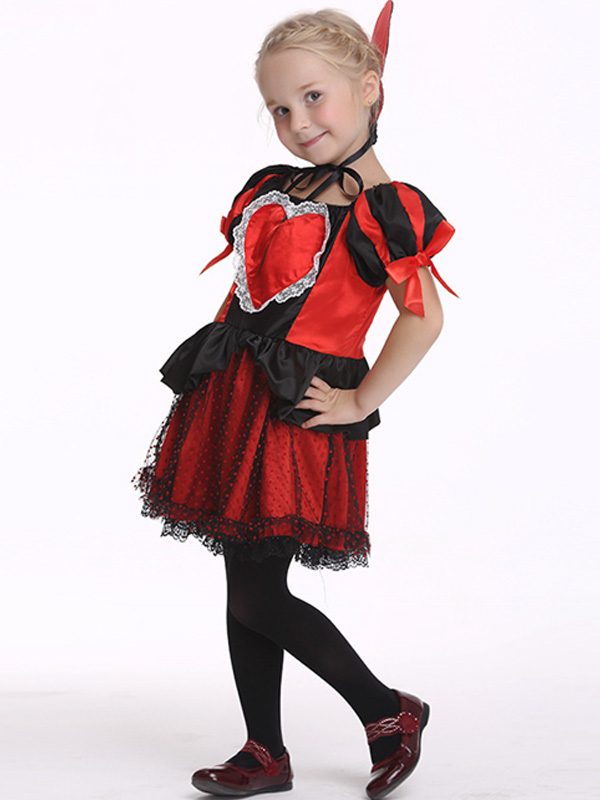 Kid  Queen Dress Halloween Costume