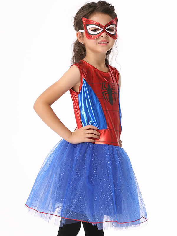 Spider Girl Kids Halloween Costume