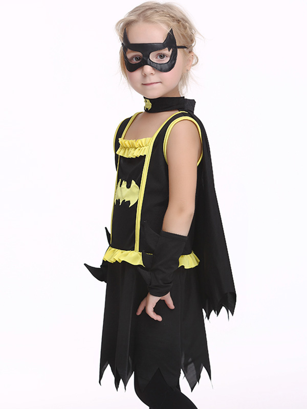 Superhero Cosplay Dress Kids Costume