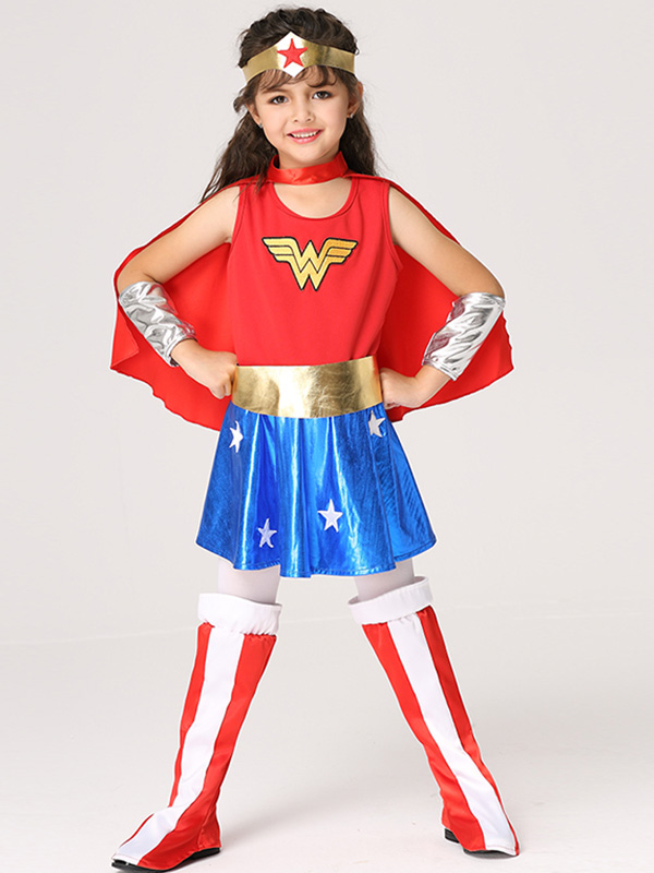 Toddler Wonder Woman Halloween Costume