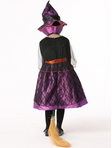 Black Witch Fancy Dress Halloween Costume