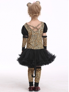 Kid Leopard Dress Halloween Costume