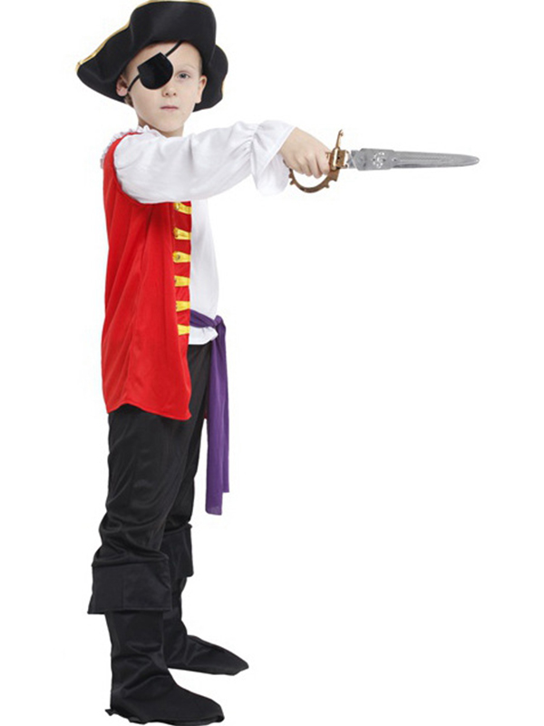 Carnival Pirate Cosplay Halloween Masquerade Kids Costume