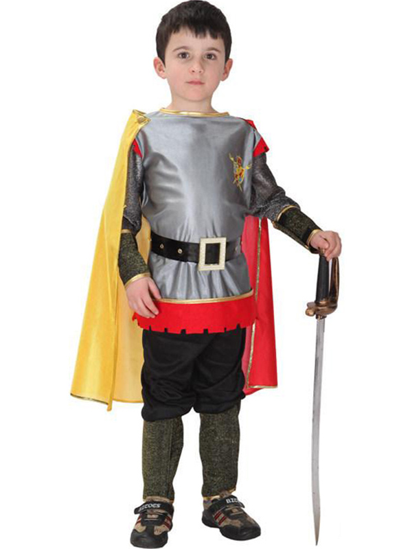 Children Party Roman Warrior Boy Costume