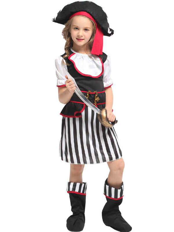 Cute Girl Pirate Cosplay Costume Suit