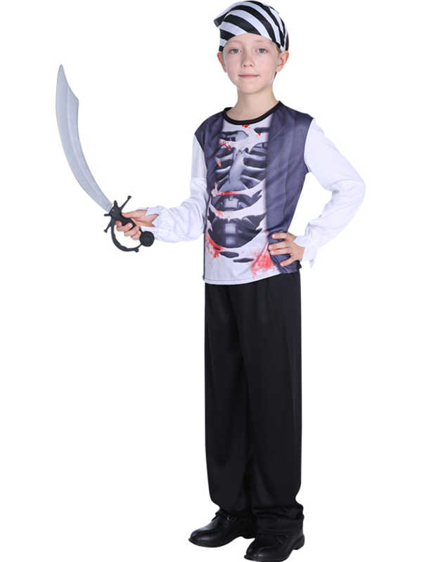 Halloween Cosplay Pirate boy Costume