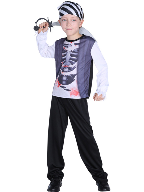 Halloween Cosplay Pirate boy Costume