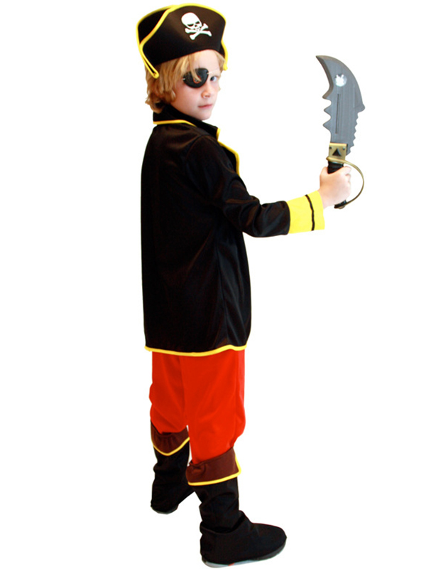 Halloween Kids Boy Pirate Costume 