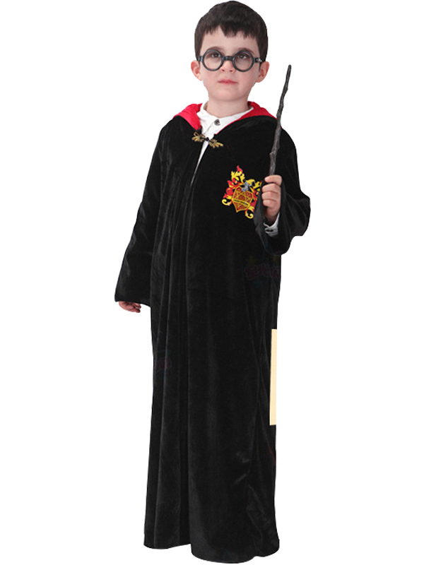 Harry Potte Black Robe Kids Performance Costume