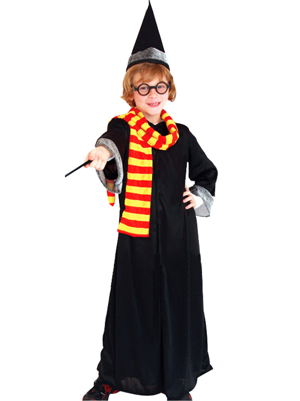 Kid Black Halloween Costume for Harry Potter 