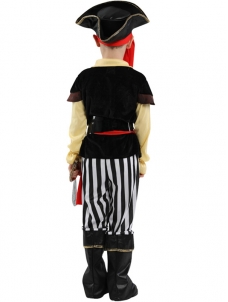 Deluxe Captain Boy Costume With Hat 