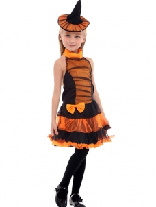 Girls Sleeveless Witch Halloween Costume