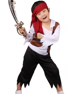Halloween Cosplay Little Boy Pirate Costume 