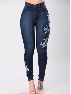 Women Brazilian Jean with Embroidered